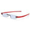 RSINC Combo Rimless Frame | Eyeglasses For Unisex Black Red-Silver White Tag A1 JL186701608186