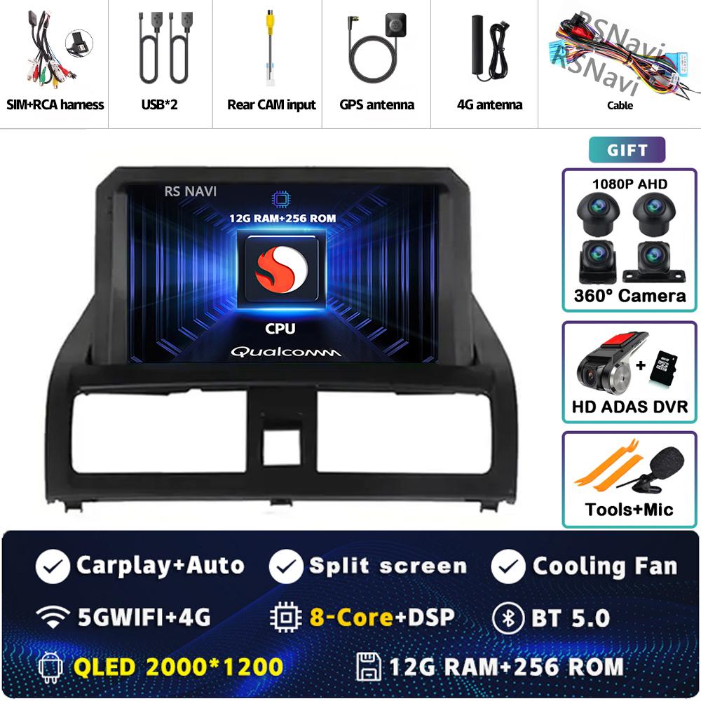 Android 14 Carplay Car Radio For Honda Accord 7 2002 2003 - 2007 Multimedia Video Player Navigation GPS Stereo 2Din DVD WIFI+4G