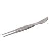 Crescent Moon Head Stainless Steel Tweezers Rust Proof Rake Spatula Tools Bonsai Tweezers Set