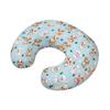 Cute Dog Print Neutral Breastfeeding Pillow Cover Animal Paw Patterns Stretch Soft Nursing Pillow Cover Lightweight Baby Nursery Breast Feeding
