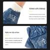 Junyu B7072-8 Full-Dip Blue Nitrile Gloves