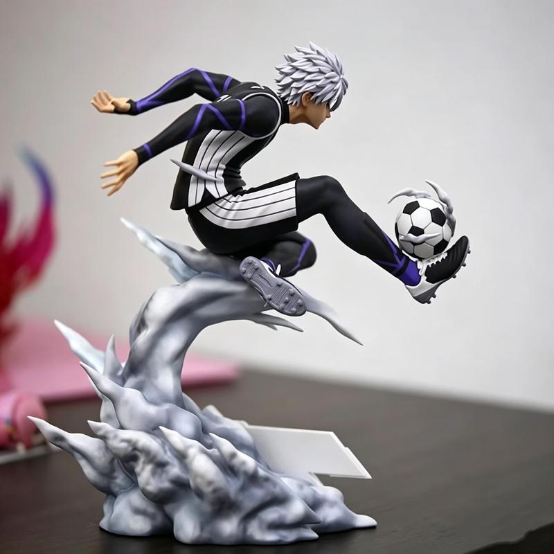 21cm Μπλε Κλείδωμα Nagi Seishiro Φιγούρα Δράσης Δυναμική Στάση Σκοποβολής Άγαλμα Μοντέλο Anime Παιχνίδι Διακοσμητικό Γραφείου Δώρο Για Φίλους Ποδοσφαίρου