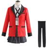 Anime Kakegurui Yomotsuki Runa Cosplay Kostuum Jas Jk School Meisjes Uniform Jas Hoodie Halloween Carnaval Kleding