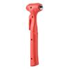Car Safety Hammer Steel Emergency Escape Tool Seatbelt Cutter Window Breaker (Red Large)