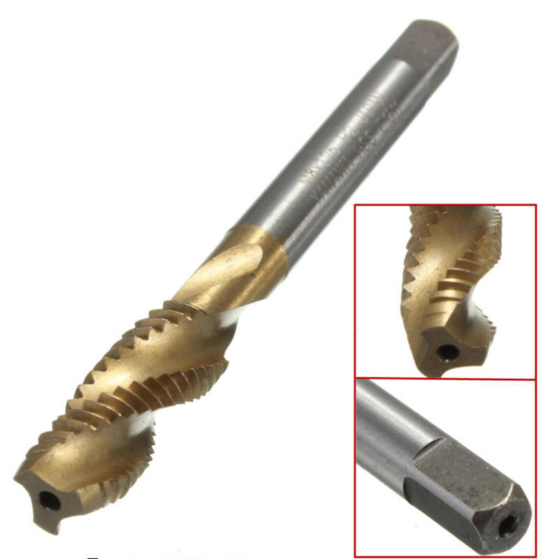 M3 M4 M5 M6 M8 High Speed Steel Hss Screw Thread Metric Spiral Hand Plug Tap Kit