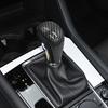Carbon Fiber ABS Gear Shift Knob Head Cover Trim For Mazda 3 Axela CX-50 CX-30