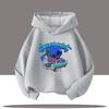 New Hip-hop Style Retro Car Cartoon Printed Children's Hooded Sweatshirt, Autumn and Winter Casual Top, Comfortable Clothing