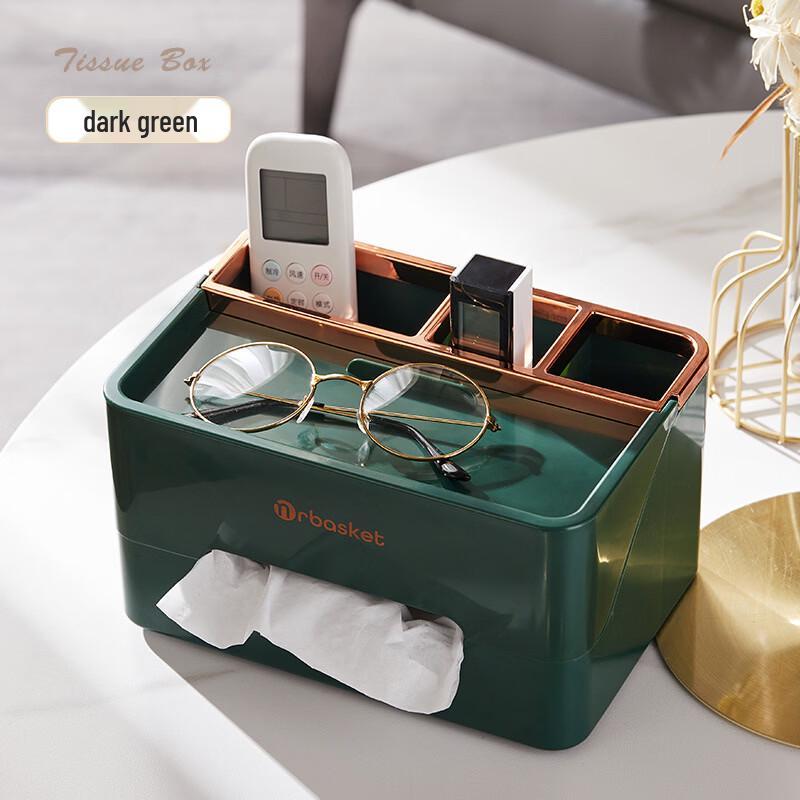 Multifunctional Tissue Box Organizer