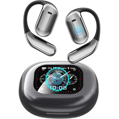 Ai Translation Earbuds Real Time 144 Language Translator Ear Earbuds Intelligent Touch Screen Open Bluetooth 5.4 Earphones True Wireless Headphones