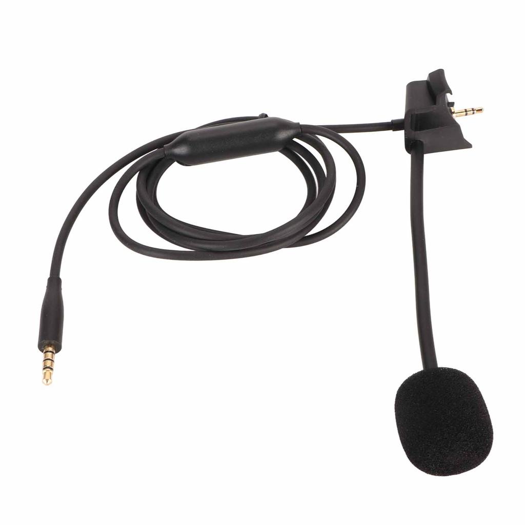 Boom Mic Cable Professional Noise Reduction Replacement Headphone Boom Microphone Cable Compatible f
