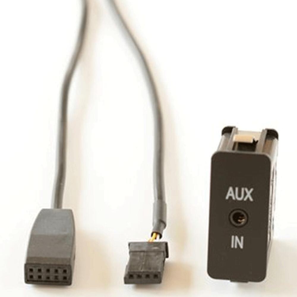 For 2002-2006 BMW E46 3 Series AUX IN AUX Jack Adapter Cable Wire Set Audio Port