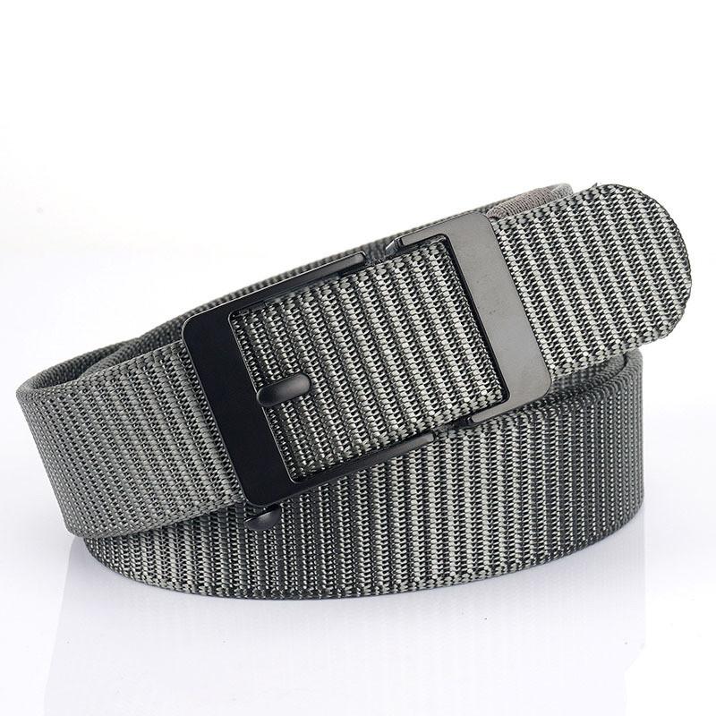 Unisex Belt Versatile And Slimming With Metal Buckle Belt Paired With Jeans