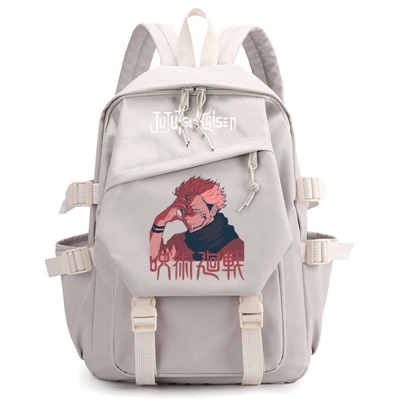 Anime Student Kawaii Backpack Kaisen Light Weight Bags Backpack for Boys Girls Hildren Back To School Schoolbag