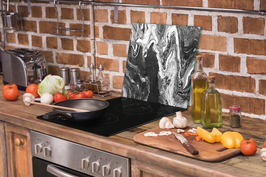 SZKLANA DESKA DO KROJENIA 52x40 MARMUR