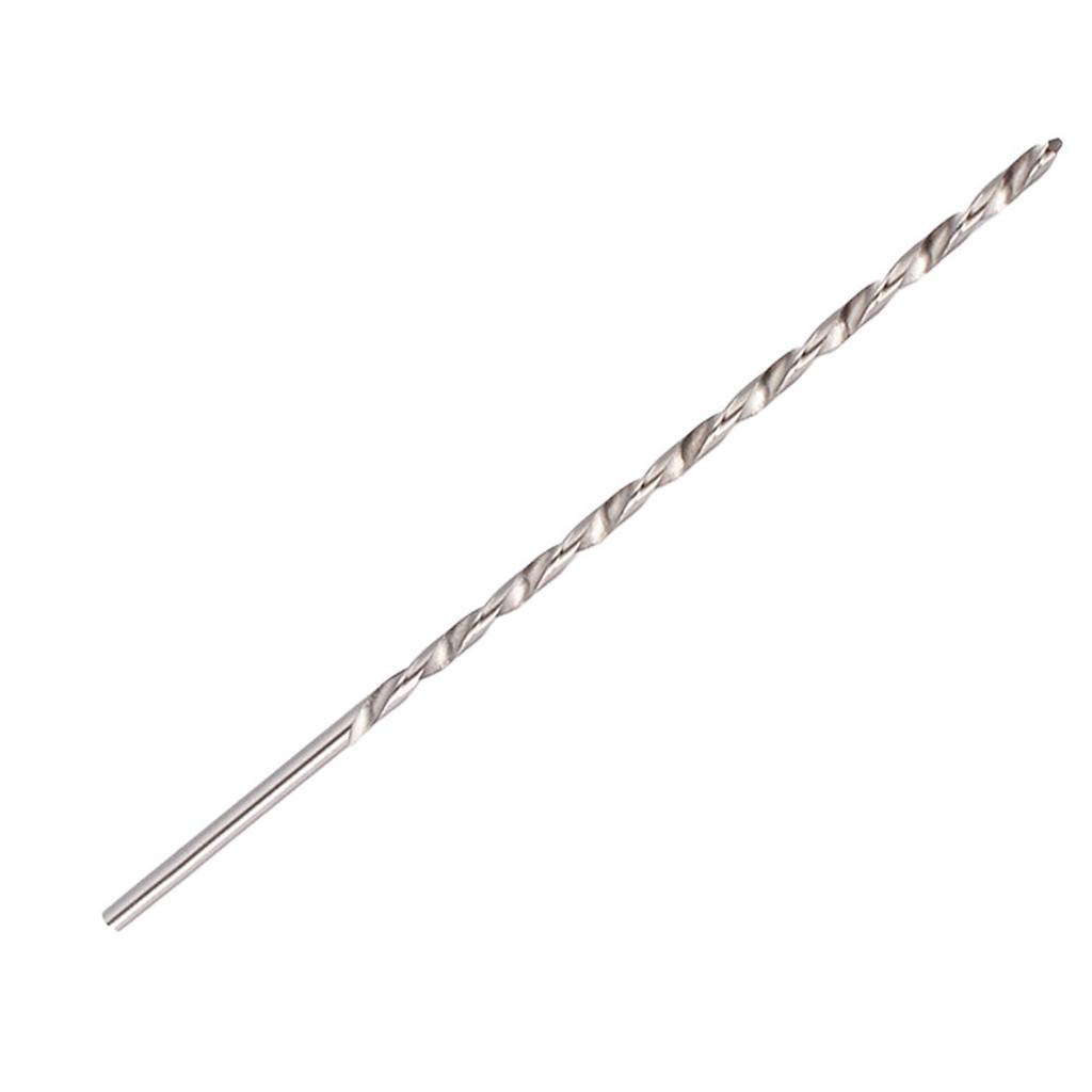 4mm HSS Extra Long 200mm Twist Drill Bit Straight Shank Auger Drill