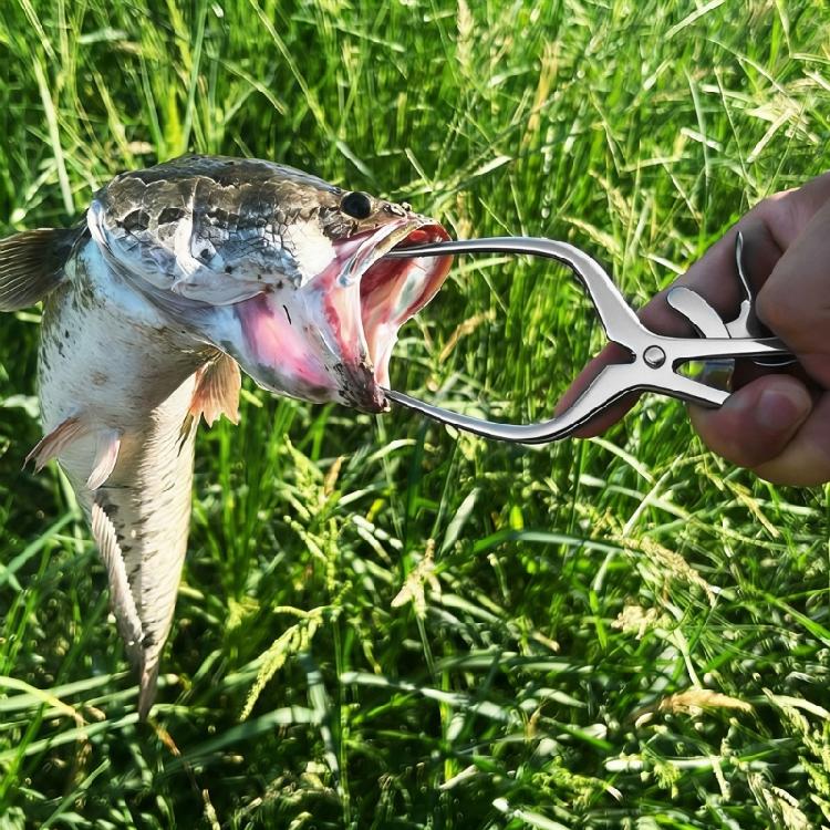 Anglers Essential Stainless Steel Fish Mouth Spreader Fishes Lip Grabber Fish Mouth Opener For Effective Hook Retrieval