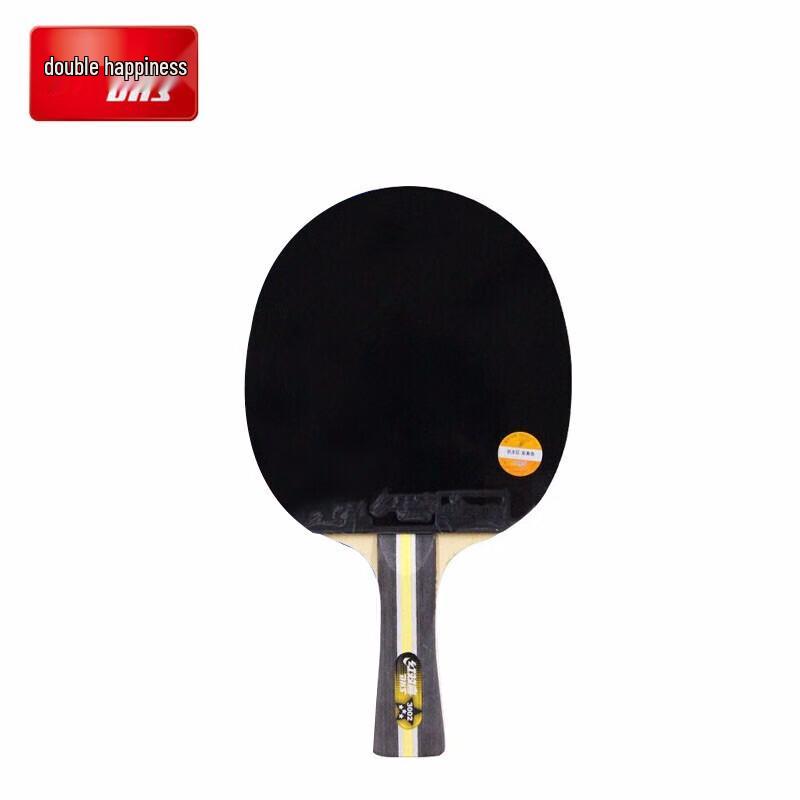 Red Double Happiness 3-Star Table Tennis Racket