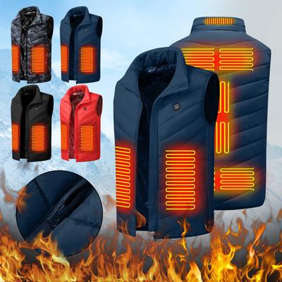 Newly Upgraded  Control11Heating Vest Constant Temperature Intelligent Electric Heating Coat