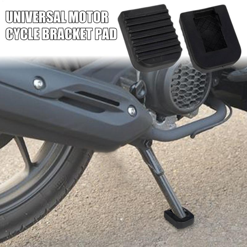 Motorcycle Parking Stand Pad Motorcycle Kickstand Pad Foot Pad Support Plate Kickstand Extension Support Motorcycle Accessories