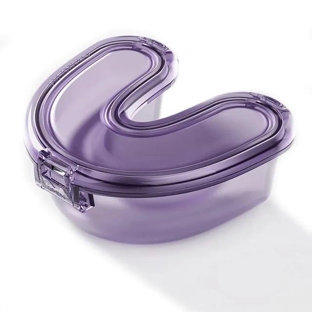 Newest Dental Braces Storage Box Orthodontic Denture Retainer Container Oral Partial Teeth Brace Portable Boxes