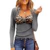 2023 Women's Sexy Leopard Print Long-Sleeve Top - Versatile Fashion