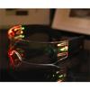 Chemion LED Visor Rave Glasses for Men Cosplay Festivals Halloween Bars Clubs
