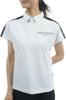 Golf Polo Shirt 0 Short-Sleeve (Stretchable & Ultra-Quick Drying) / Women's / 012-6168502 030_White [S]