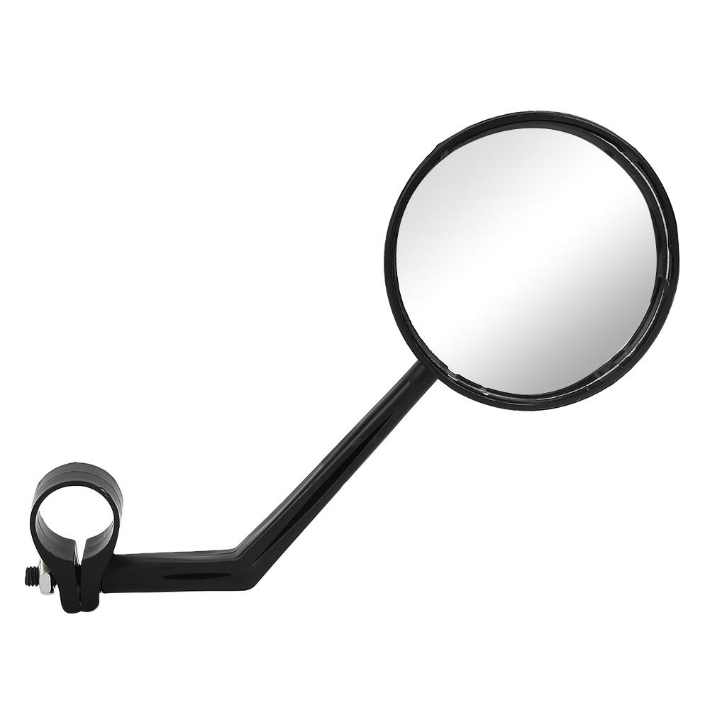 Rr View Mirror for Scooter Handle,   Round Wide Angle Mirror, 360 Degree Rotation, Compatible with