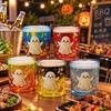 Pumpkin Skull Print Ghost Glass Cup Decorations Wine Glass Gothic Drinkware  Halloween Party