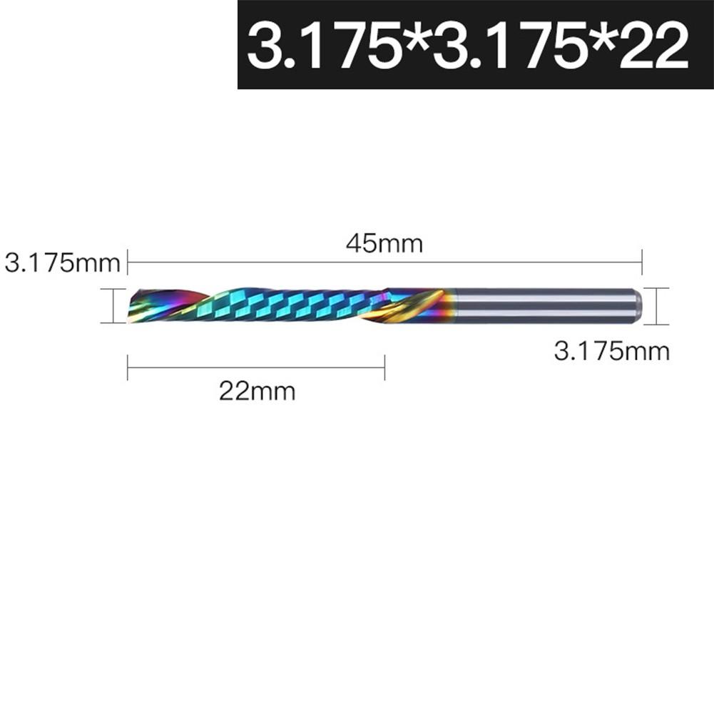 Carbide End Mill Milling Cutter Woodworking Tool Versatile Use