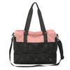 Portable lightweight travel bag, men's and women's large-capacity luggage bag, short trip, independent shoe compartment, storage bag, fitness bag.