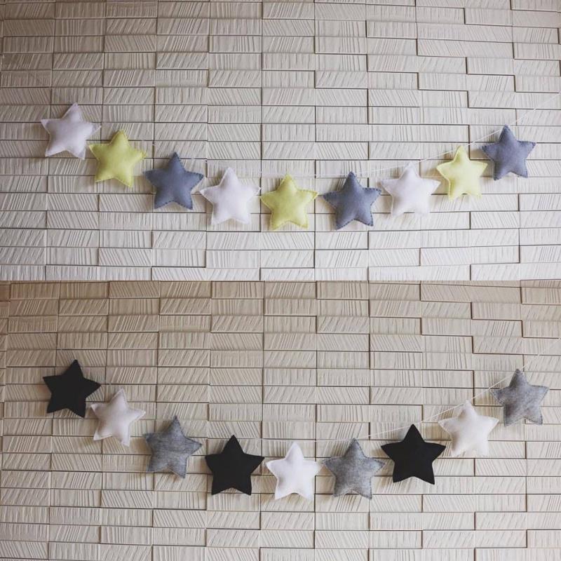Baby Room Handmade Nursery Star Garlands Nordic Christmas Best Gifts