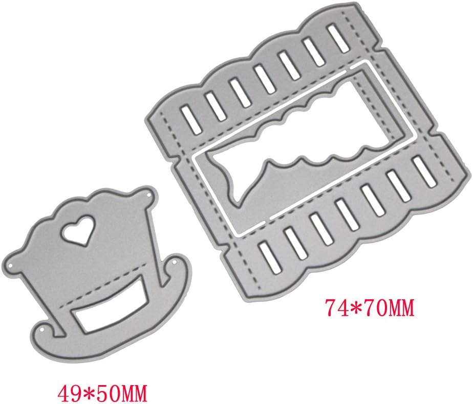 Metall-Stanzformen Präge-Schablone Bastelprodukte Metallschneiden Baby-Kartenherstellungsprojekte Zart und Langlebig Babyprodukte Lieblich und Schön