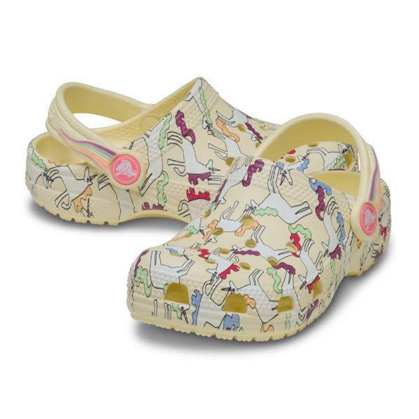 

Crocs Kids Classic Unicorn Graphic Clog Toddler 212515 7cj C6(130)