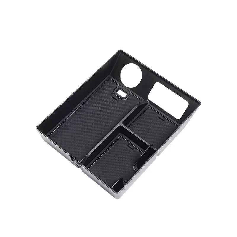 

Для LiXiang L7 2023 2024 аксессуары, органайзер для центральной консоли, лоток для автомобиля, центральный подлокотник, ABS, черный, сортировка для вторичного хранения чёрный