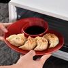 Ceramic Dumpling Plate Dining Plates Seasoning Dish Sashimi Plate Sushi Plates Fruit Dish Salad Bowl Dessert Bowl Snack Tray