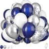 30-Piece Matte Balloon Set for Birthdays and Weddings, Vacuum-Packable