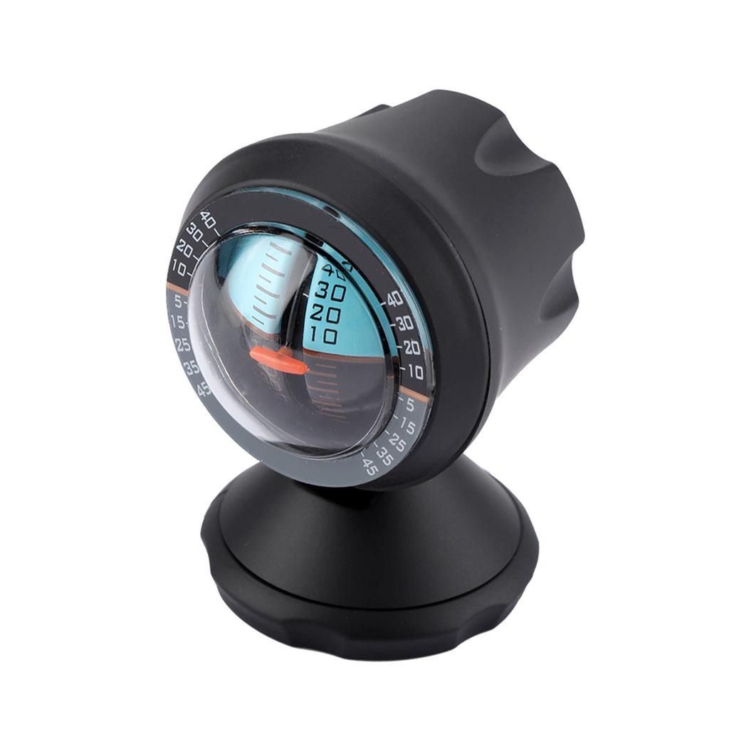 Car Vehicle Inclinometer Slope Indicator Meter Level Tilt Gauge Road Safety Instrument