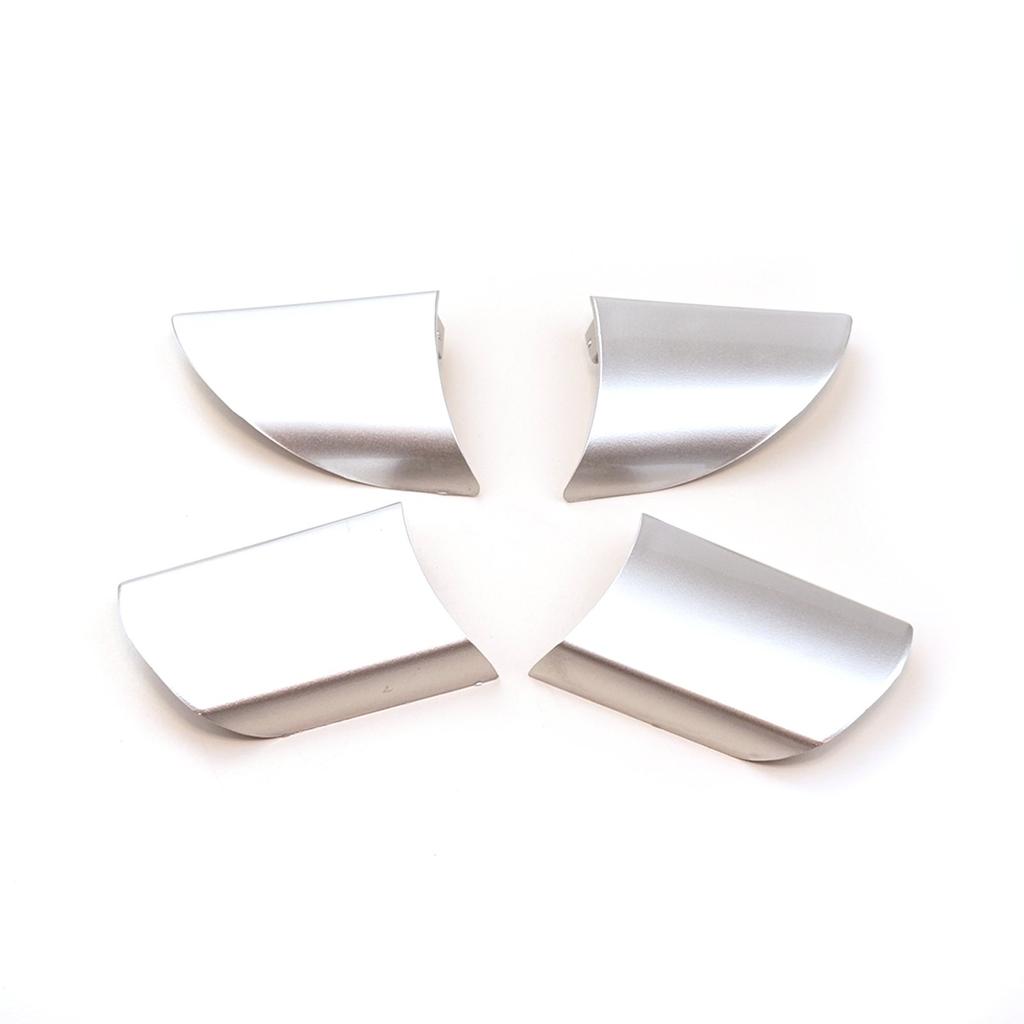 EDP1186 Car Steering Wheel Trim Cover Chrome Plated 4 Pieces Set for Ford Focus MK2 2004-2010