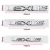 3D Car trunk letter sticker Accessory For Lexus F SPORT GX460 Ct200h IS250 ES 220D IS200 Fsport GS GX IS LS LX NX RX UX CT LC RC