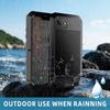 For iPhone 16e Case Silicone+Metal Anti-Drop Phone Cover with Tempered Glass Film