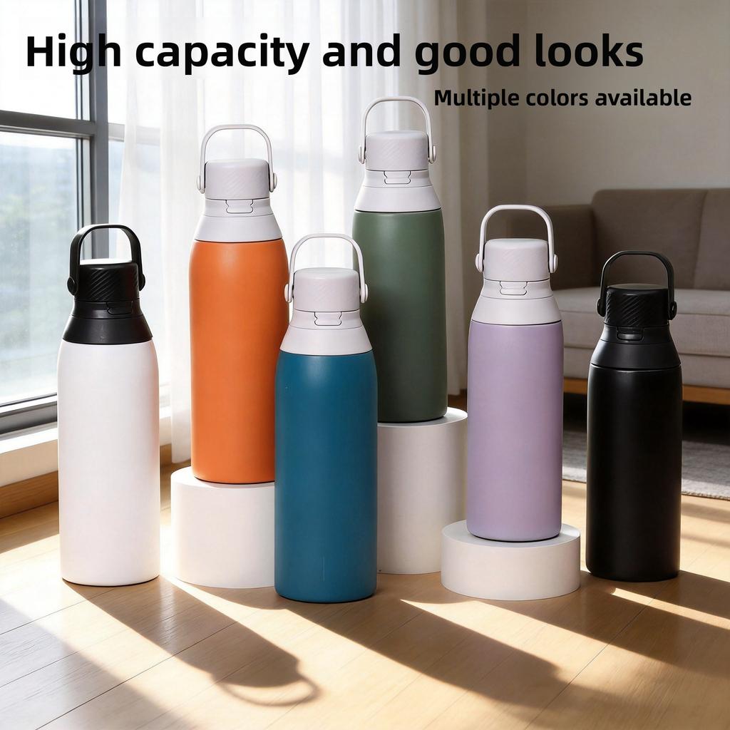 304 stainless steel insulated cup, large capacity activated carbon filter cartridge, portable and convenient sports water cup