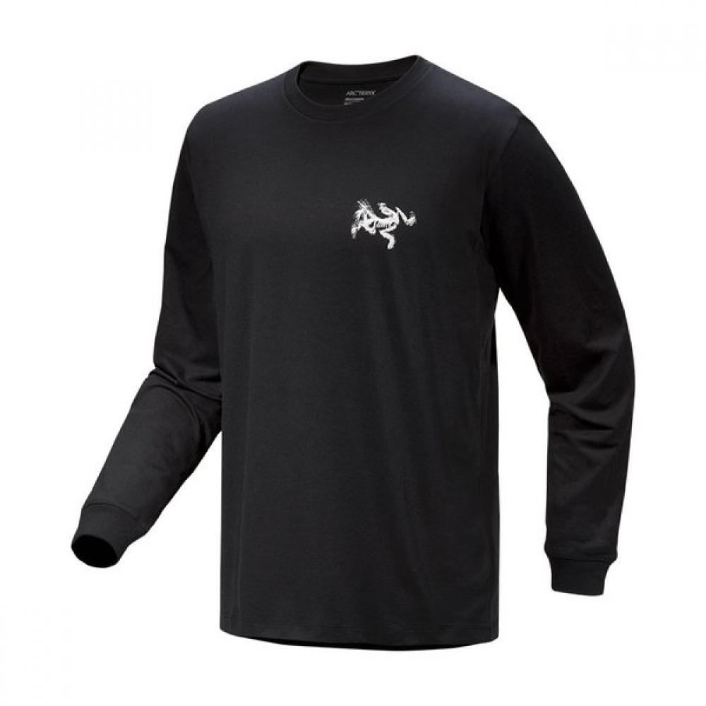 Arcteryx SS26 Crag Sl Cotton Bird Tile Shirt LS Men S atqSm09537 DK STRATUS / EUPHORIA/XS