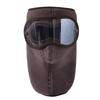 Vollgesichts-Fleece-Maske mit integrierter klarer Linse, winddicht, atmungsaktiv, Outdoor-Schutz für Kaltwetter-Aktivitäten