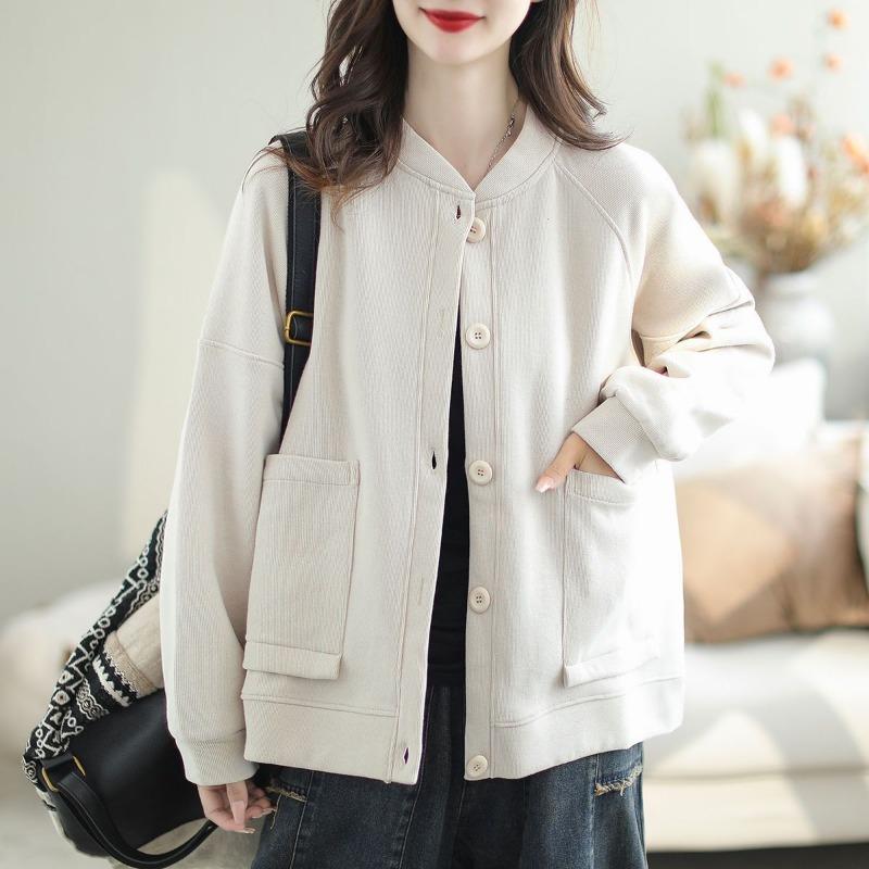 Coats for Women Jacket Oversize Winter Solid Color Thickened Velvet Windbreaker Loose Casual Coat