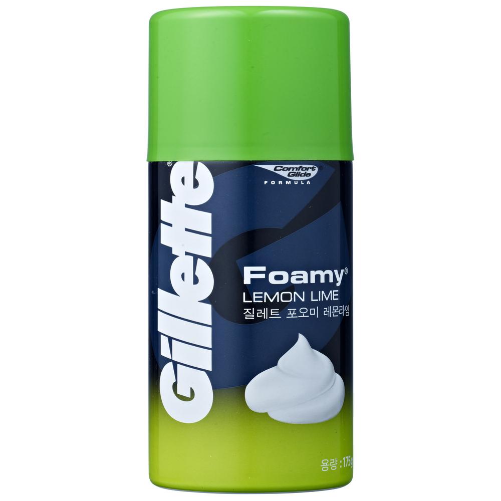 Gillette Foamy 3-pack 175g (Lemon Lime/Menthol/Sensitive)