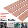 Nowa Grubość 3mm Miedziany Płaskownik Długość 250mm Miedziany Pręt Wysokiej Czystości Materiał Pasek z Czystej Miedzi Galwanizacja