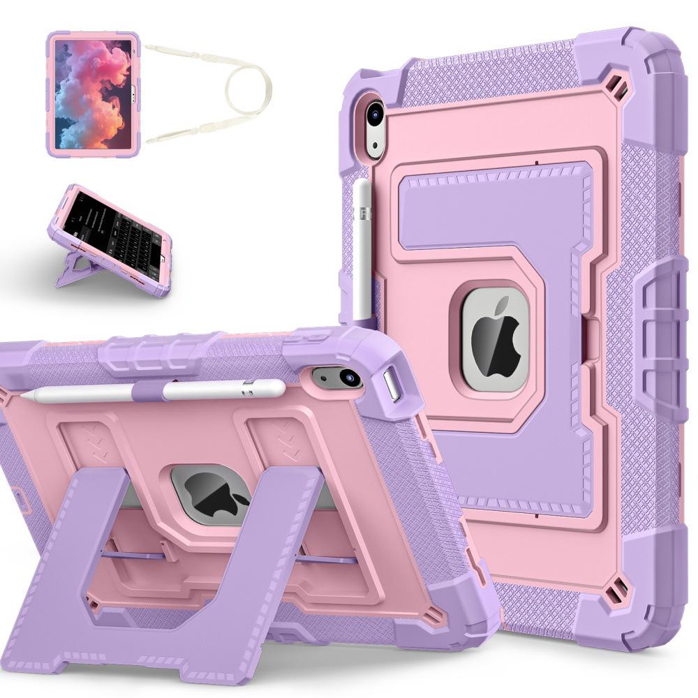 Apple Tablet Protective Case for iPad 10.2/10th Gen, Air 11/13/6, Mini 6 - Stand & Drop-Proof
