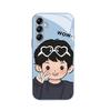 Couple's Creative Liquid Glass Case for Samsung A32, S21, S30, A23, A25