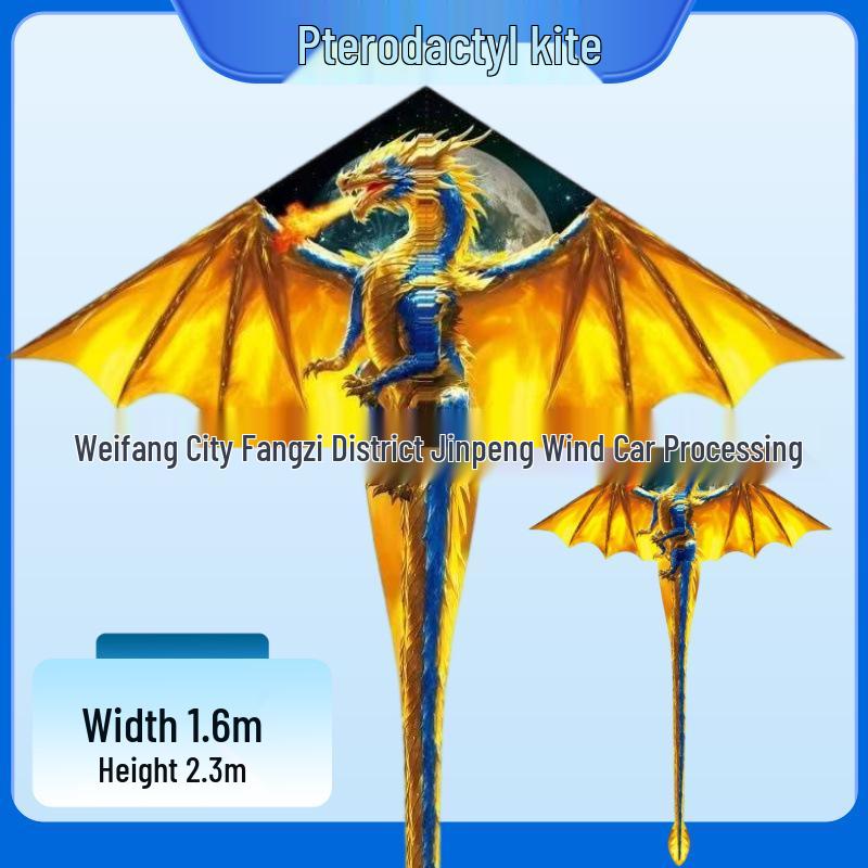 Winged Dragon Kite: High-End Cartoon Kite for Kids